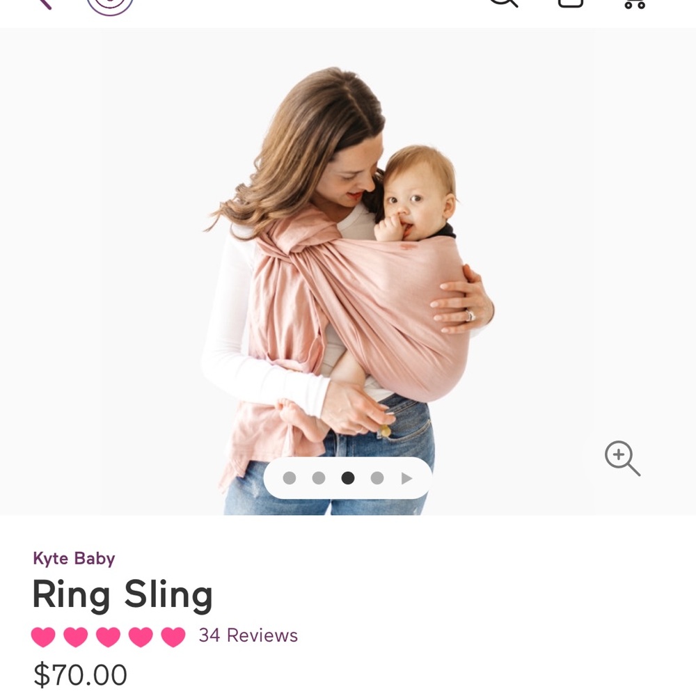 Kyte ring sling
